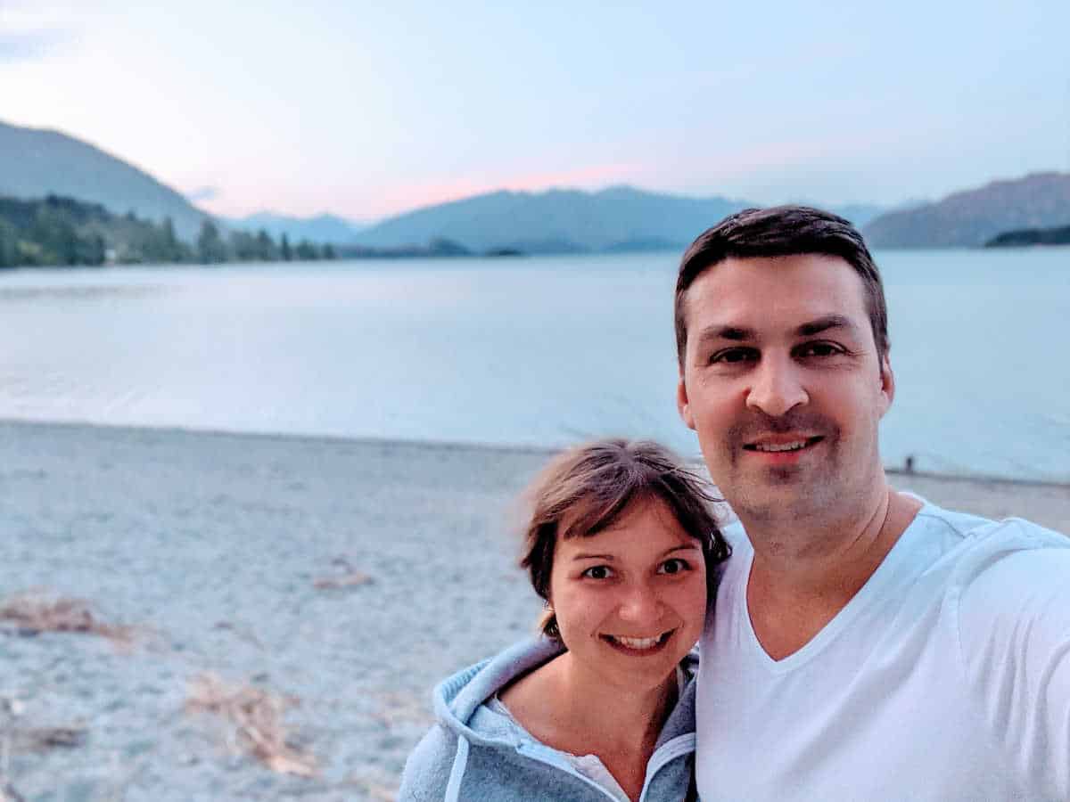 Lake Wanaka during sunset is such a calm and relaxing place to be.